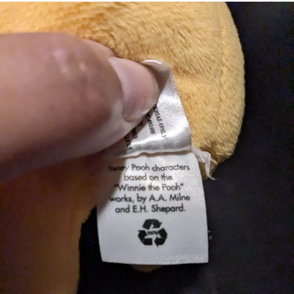Disney Store Original Winnie The Pooh Mini Bean Plush Doll Set - Picture 10 of 10
